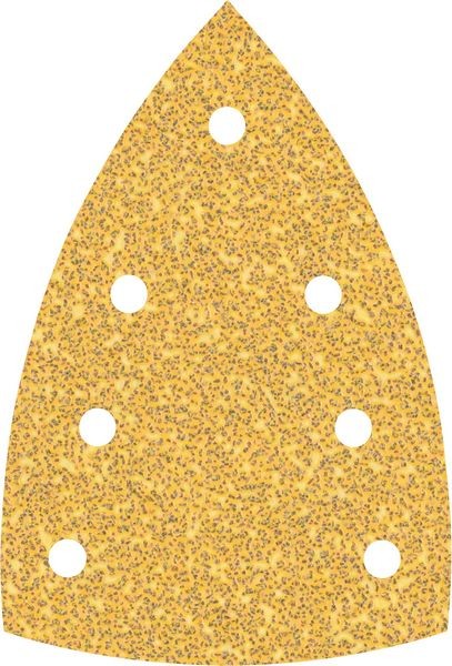 Bosch Professional Expert C470 Schleifpapier mit 7 Löchern für Multischleifer, 100 x 150 mm, G 40, 10-tlg. (2608901114)