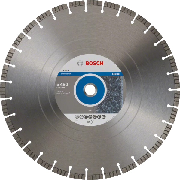 Bosch Professional DIA-TS 450x25,4 Best for STONE (2608602650)