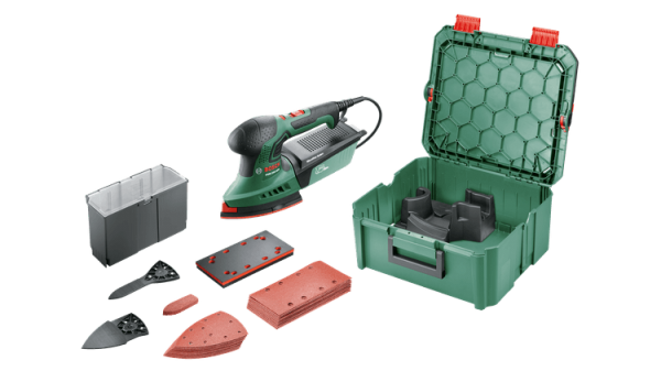 Bosch DIY PSM 200 AES Schwingschleifer in Systembox (06033B6002)
