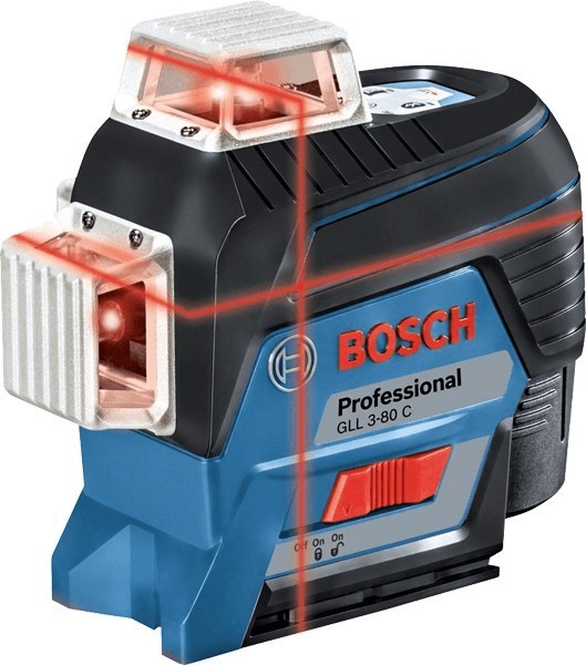 Bosch Professional GLL 3-80 C + Alkaline + BT 150 (C) (0601063R01)