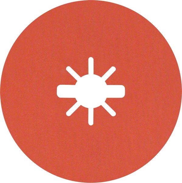 Bosch Professional Expert R782 Prisma Ceramic X-LOCK Fiberscheibe, 115 mm, 22,23 mm, G 60 (2608621821)