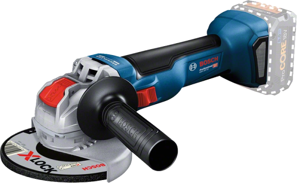 Bosch Professional GWX 18V-10 (C) Akku-Winkelschleifer solo (06017B0100)