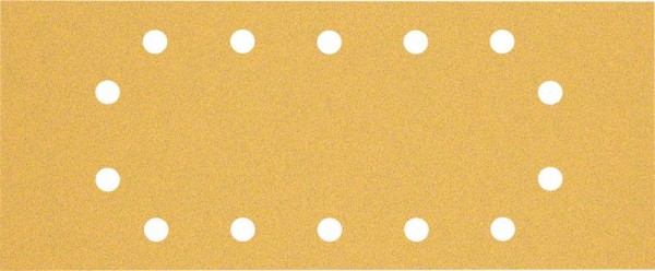 Bosch Professional Expert C470 Schleifpapier mit 14 Löchern für Schwingschleifer, 115 x 280 mm, G 80, 10-tlg. (2608900848)