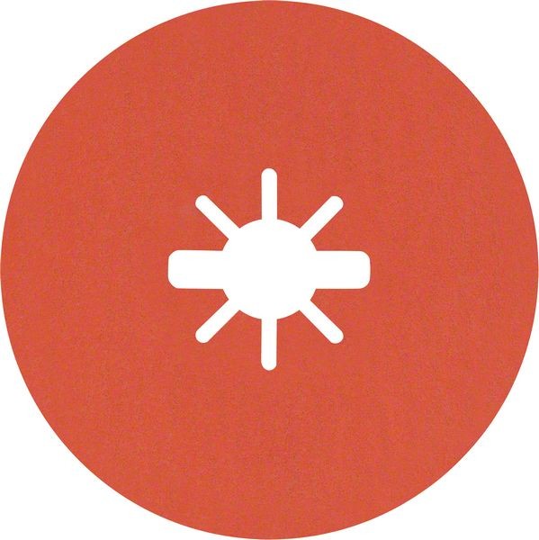 Bosch Professional Expert R782 Prisma Ceramic Fiberscheibe, X-LOCK, 125 mm, 22,23 mm, G 120, 5-tlg. (2608621811)