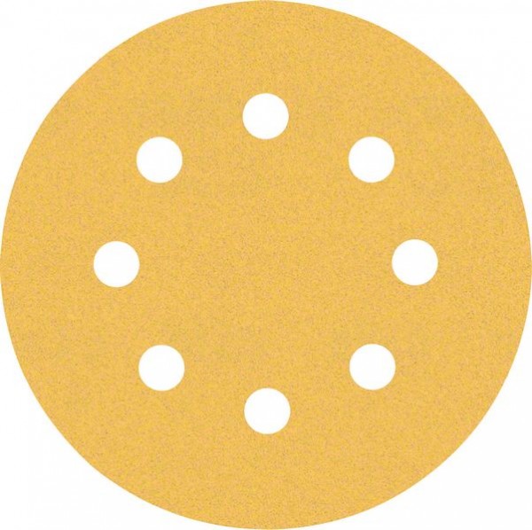 Bosch Professional Expert C470 Schleifpapier-Set für Exzenterschleifer, 125 mm, 8 Löcher, G 60/120/240, 6-tlg. (2608900812)
