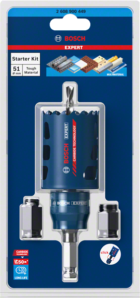 Bosch Professional LS ToughMaterial 51mm Starter Kit EXPERT (2608900449)