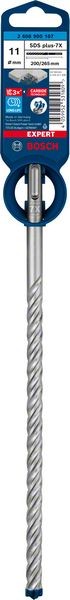 Bosch Professional Expert SDS plus-7X Hammerbohrer, 11 x 200 x 265 mm (2608900107)