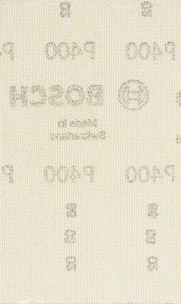 Bosch Professional Expert M480 Schleifnetz für Schwingschleifer, 80 x 133 mm, G 400, 10-tlg. (2608900742)