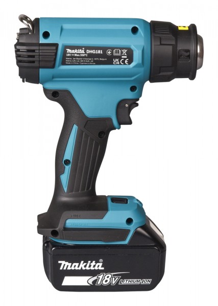 Makita DHG181RT1J Akku-Heissluftgebläse