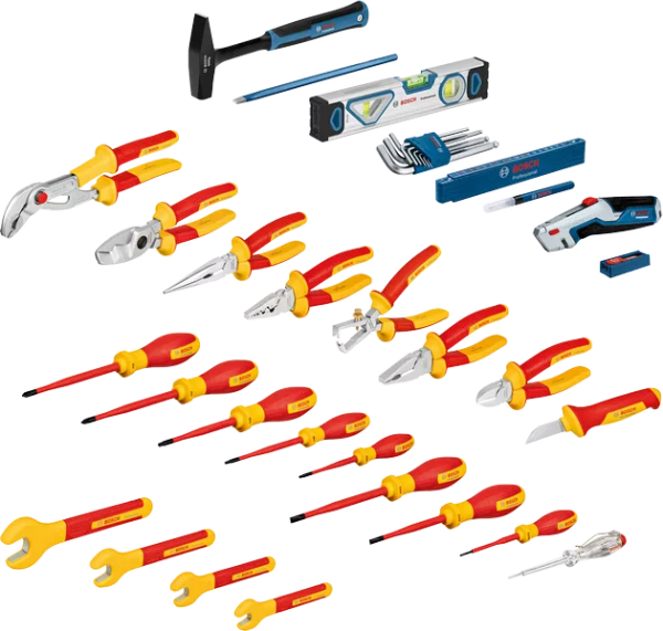 Bosch Professional Handwerkzeug-Set 37tlg. in L-BOXX (1600A02NG4)