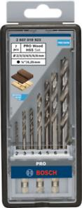 Bosch Professional PRO Holz Holzspiralbohrer Bohrer Set,7St (2607019923)