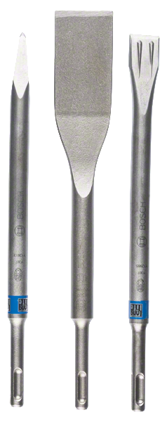 Bosch Professional SDS-plus Meisselset 3tlg. Long Life (2607019159)