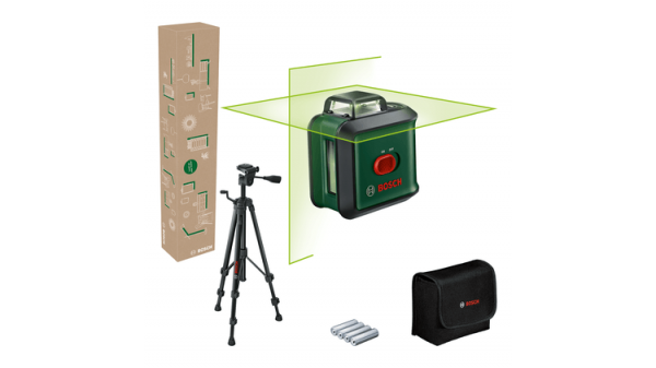 Bosch DIY UniversalLevel 360 Kreuzlinien-Laser Set (0603663EZ1)