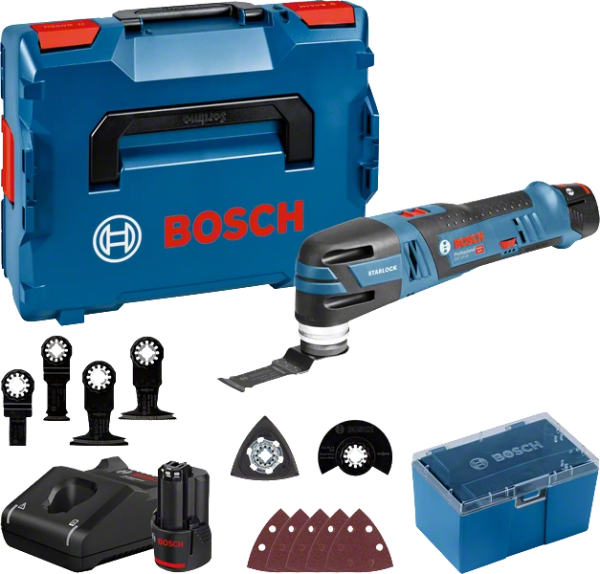 Bosch Professional GOP 12V-28 (L) Akku-Multi-Cutter (2x3,0 Ah) (06018B5006)