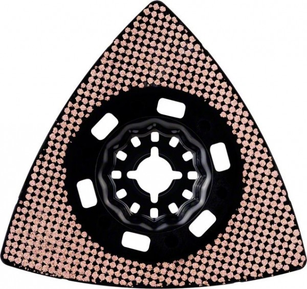 Bosch Professional Expert Sanding Plate AVZ 90 RT10 Blatt für Multifunktionswerkzeuge, 90 mm (2608900043)