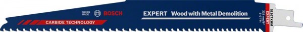 Bosch Professional Expert ‘Wood with Metal Demolition’ S 1167 XHM Säbelsägeblatt, 1 Stück (2608900398)
