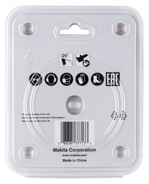 Makita HM-HM-Nutfräseblatt, 100 x 22 mm, 6 Zähne für DPJ180, PJ7000 (B-20644)