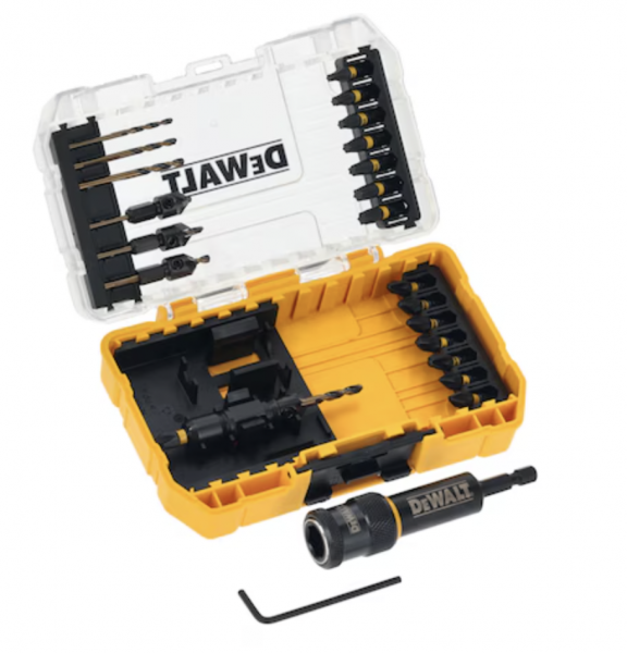 Dewalt DT70779T-QZ FLEXTORQ Wechseladapter Bit&Bohrer-Set