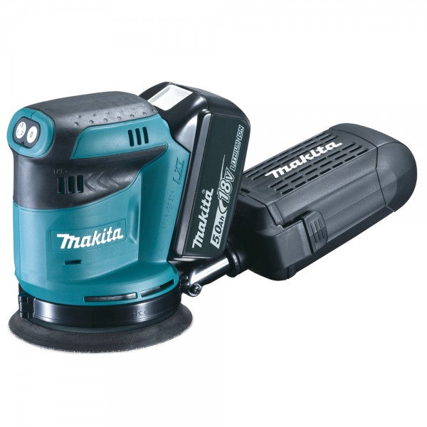 Makita DBO180RTJ Akku-Exzenterschleifer