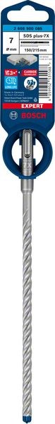 Bosch Professional Expert SDS plus-7X Hammerbohrer, 7 x 150 x 215 mm (2608900085)