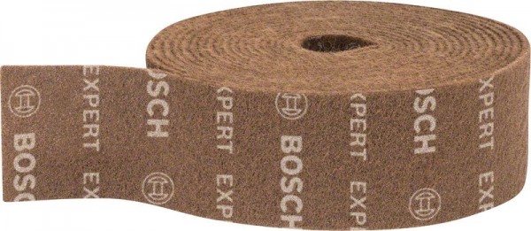 Bosch Professional Expert N880 Vliesrolle zum Handschleifen, 100 mm x 10 m, grob A (2608901222)
