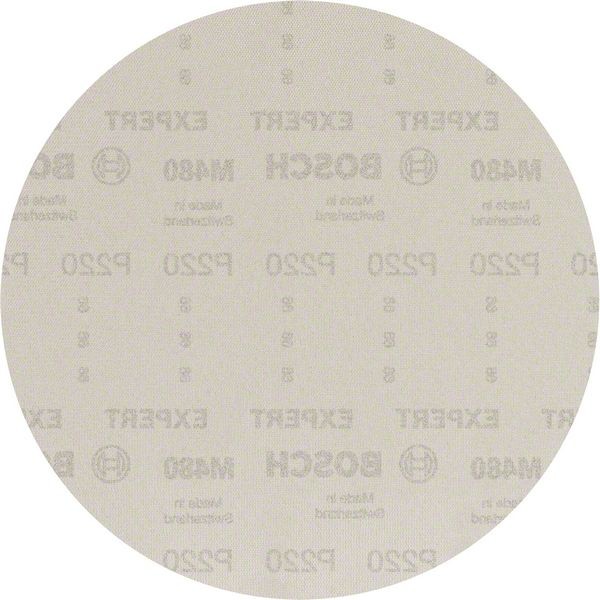 Bosch Professional Expert M480 Schleifnetz für Trockenbauschleifer, 225 mm, G 220, 25-tlg. (2608900712)