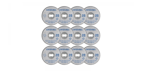 DREMEL® EZ SpeedClic: Metall-Trennscheiben im 12er-Pack. (SC456B)