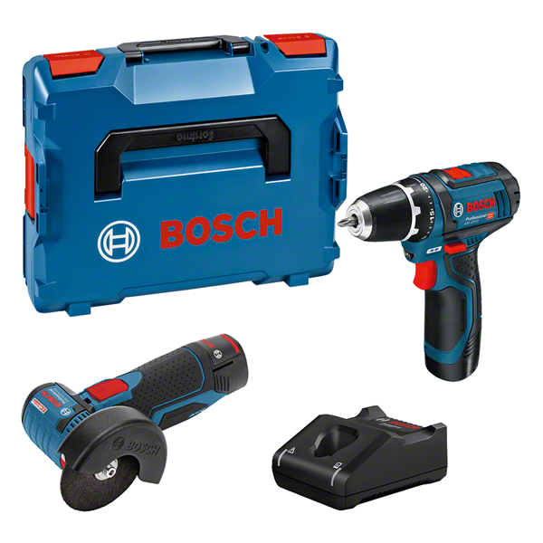 Bosch Professional 12V Profi Set (L) (GSR 12V-15 + GWS 12V-76) (0615990N2U)