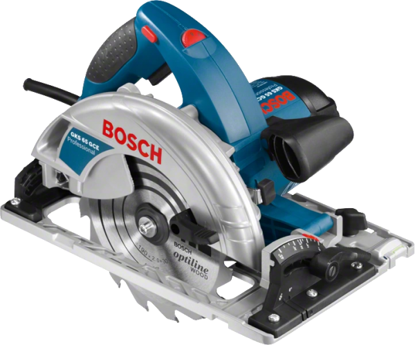Bosch Professional GKS 65 GCE + FSN 1400 (L) Handkreissäge (0615990M93)