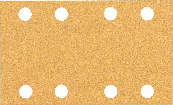 Bosch Professional Expert C470 Schleifpapier mit 8 Löchern für Schwingschleifer, 80 x 133 mm, G 100, 10-tlg. (2608900880)