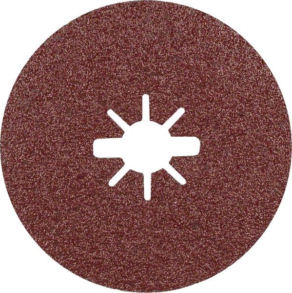 Bosch Professional Expert R781 Prisma Ceramic X-LOCK Fiberscheibe, 125 mm, 22,23 mm, G 60 (2608621795)