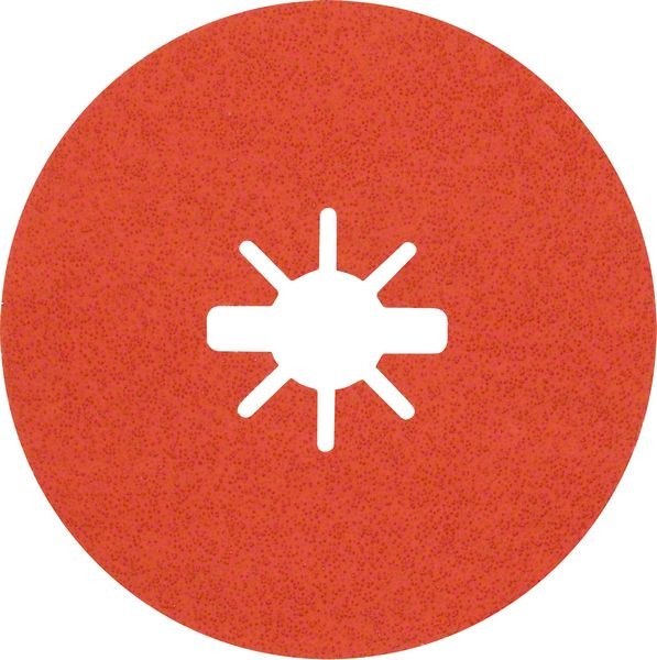 Bosch Professional Expert R782 Prisma Ceramic X-LOCK Fiberscheibe, 125 mm, 22,23 mm, G 60 (2608621825)