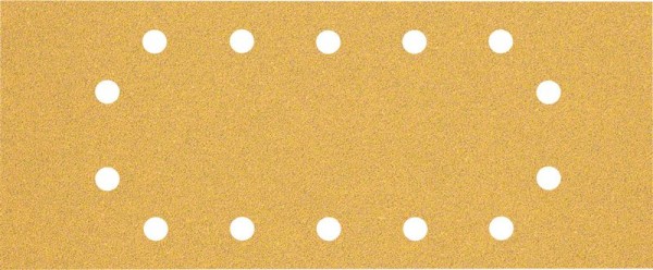 Bosch Professional Expert C470 Schleifpapier mit 14 Löchern für Schwingschleifer, 115 x 280 mm, G 60, 10-tlg. (2608900847)