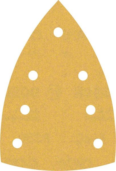 Bosch Professional Expert C470 Schleifpapier mit 7 Löchern für Multischleifer, 100 x 150 mm, G 180, 10-tlg. (2608901118)