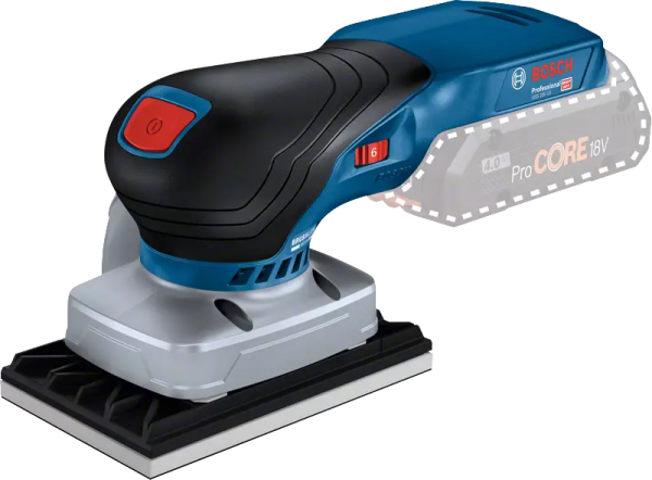 Bosch Professional GSS 18V-13 (C) Akku-Schwingschleifer solo (06019L0100)