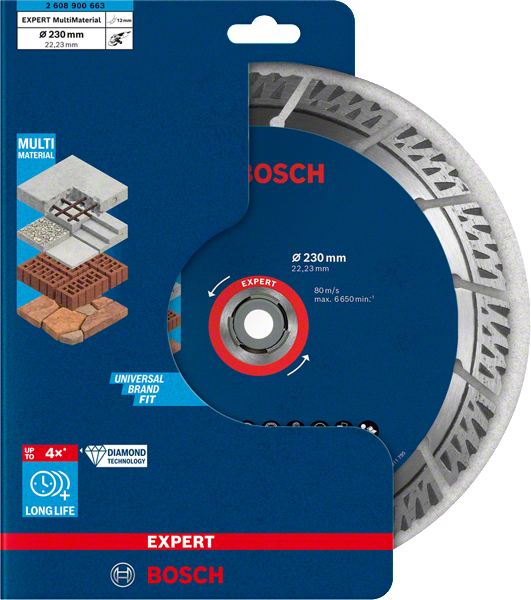 Bosch Professional DIA TS MultiMat 230x22.23x2.4x15 EXPERT (2608900663)