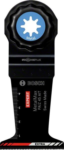 Bosch Professional Expert MetalMax PAIZ 45 AIT Blatt für Multifunktionswerkzeuge, 45 mm (2608900021)