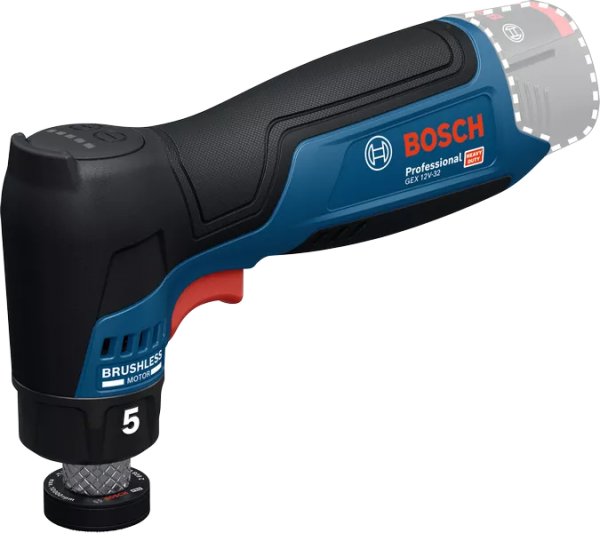 Bosch Professional GEX 12V-32 (C) Akku-Exzenterschleifer solo (06019L2000)