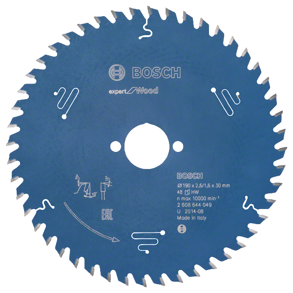 Bosch Professional Kreissägeblatt EX WO H 190x30-48 (2608644049)