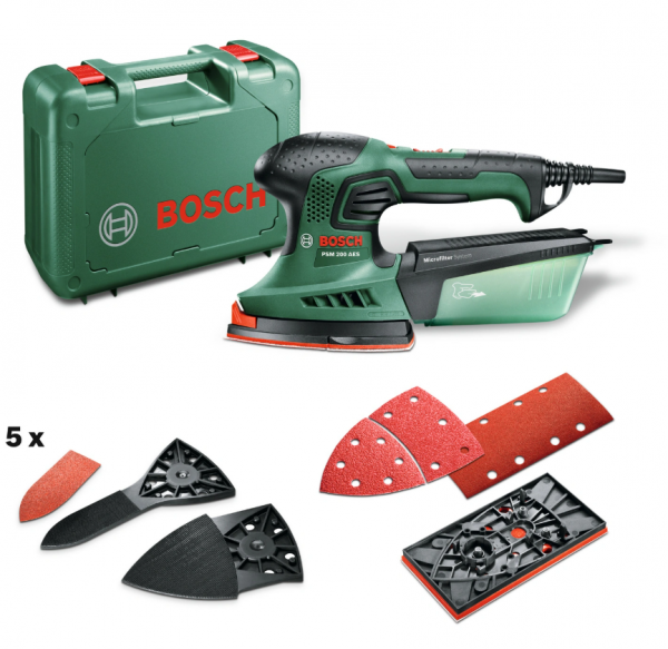 Bosch DIY PSM 200 AES Schwingschleifer (06033B6001)