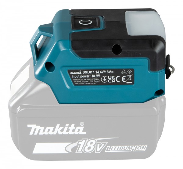 Makita DML817 Akku-Lampe