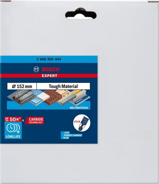 Bosch Professional Expert Tough Material Lochsäge, 152 x 60 mm (2608900444)