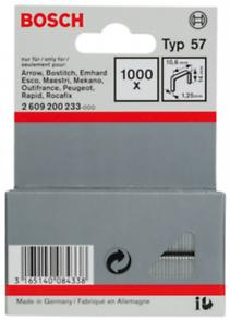 Bosch Professional 1000 Tackerklammern 14710,6mm Typ57 (2609200233)