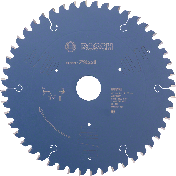 Bosch Professional Kreissägeblatt EX WO B 216x30-48 (2608642497)