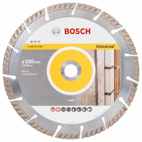 Bosch Professional DIA-TS 230x22,23 Stnd. f. Univ._Speed (2608615065)