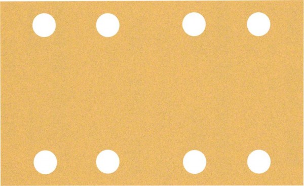 Bosch Professional Expert C470 Schleifpapier mit 8 Löchern für Schwingschleifer, 80 x 133 mm, G 120, 10-tlg. (2608900881)