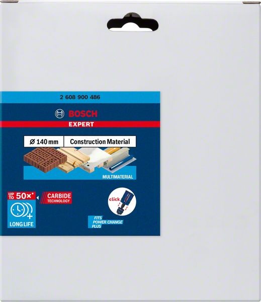 Bosch Professional Expert Construction Material Lochsäge, 140 x 60 mm (2608900486)