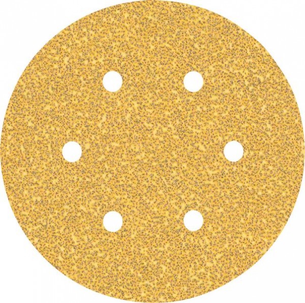 Bosch Professional Expert C470 Schleifpapier mit 6 Löchern für Exzenterschleifer, 150 mm, G 40, 5-tlg. (2608900813)