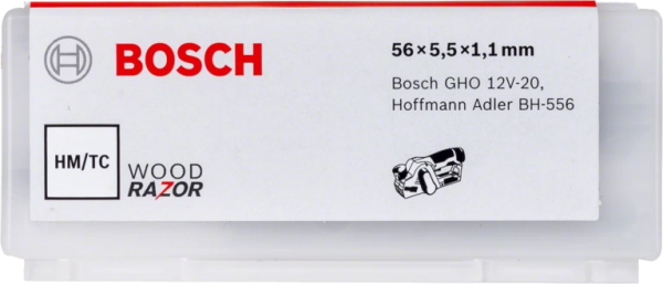 Bosch Professional Wood Razor Carbide-Wendehobelmesser 56mm (2608000673)