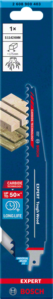 Bosch Professional Säbelsägeblatt S1142KHM 1St EXPERT (2608900403)